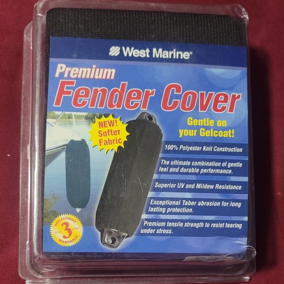 West MarineDeluxe Double-Knit Polyester Fender   Model No. 17216409 - Picture 1 of 3